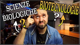 Meglio SCIENZE BIOLOGICHE o BIOTECNOLOGIE Come scegliere luniversità [upl. by Corron258]