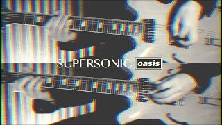 Supersonic  Oasis  Guitar Tab Tutorial amp Cover [upl. by Mukerji]