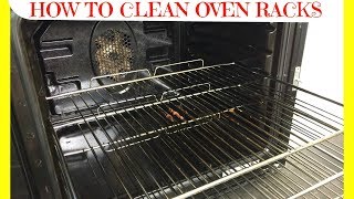 How to Clean Oven Racks  Cleaning Tips [upl. by Malvin]