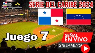 Panamá vs Venezuela en vivo donde ver a que hora juega Panamá vs Venezuela Serie del Caribe 2024 [upl. by Esorylime]