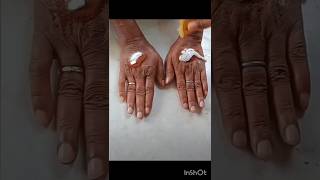 Get fair In just 5min Hand Whitening Tips remove Suntan At Home pedicure medicureviralvideo [upl. by Eniawed774]