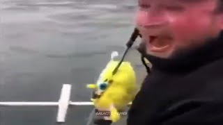 Fishermen caught Spongebob after 4 years [upl. by Hamrnand]