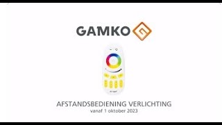 Gamko Flexbar Instellen van de afstandsbediening verlichting [upl. by Odlaner668]