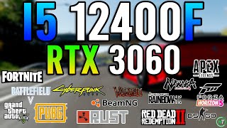 Intel i5 12400F  RTX 3060 12GB  Tested in 15 Games [upl. by Arriaes720]