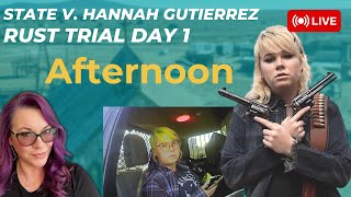 State v Hannah Gutierrez Rust Armorer Trial Day 1  Law Enforcement Witnesses [upl. by Xever]