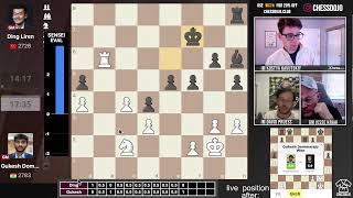 DingGukesh Game 11 live  WC24 [upl. by Ilke]