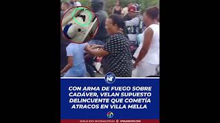 Con arma de fuego sobre cadáver velan supuesto delincuente [upl. by Nolyag868]