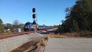 Amtrak North Carolina Charlotte to Raleigh November 16 2024 [upl. by Froh]