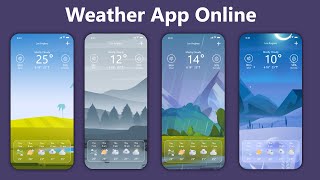 Weather App Android Studio Kotlin MVVM Project tutorial  Weather App Kotlin Programming [upl. by Horne]