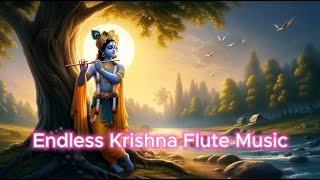 Endless Krishna Flute Music  Hours of Divine Meditation and Relaxation meditation krishna flute [upl. by Webber]