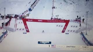 Mikaela Shiffrin Slalom Gurgl 2024 [upl. by Kano]