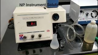 Digital Flame photometer demo videos [upl. by Madaras]