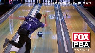 2021 PBA Chameleon Championship Eliminator Finals WSOB XII  Full PBA Bowling Telecast [upl. by Martie]