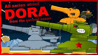 quotMonsters DORA All episodesquot  Cartoons about tanks [upl. by Dinerman296]