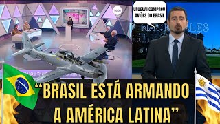 Tv Uruguai Fala Do Brasil E Da Venda De 100 Milhões Em Aviões Para O Uruguai [upl. by Newkirk]