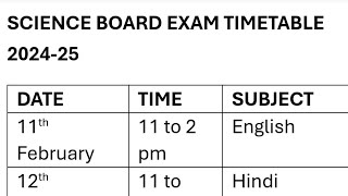 HSC12th Board Exam Timetable 2025 Released✅️  Maharashtra Board Exam hsc2025 viralvideo [upl. by Llecram105]