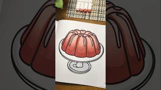 Jello coloring 😍 coloringforadults foodandsnackscoloringbook StressRelief coloringpages colorin [upl. by Gnilrac]