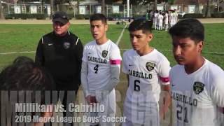 High School Soccer Long Beach Millikan vs Cabrillo [upl. by Rogozen607]