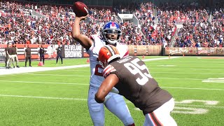 Madden 25 Superstar  TD Over Myles Garrett [upl. by Debi415]