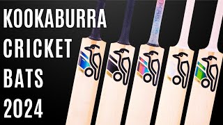 InDepth Review Kookaburra 2024 Cricket Bats  Whats New [upl. by Carny]