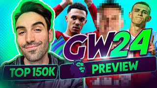 FPL DOUBLE GAMEWEEK moves to make NOW  GW24 Preview [upl. by Danyluk]