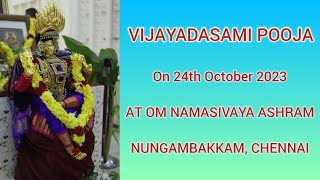 BHAGWAN SRILASRI PANDRIMALAI SWAMIGAL – VIJAYADASAMI POOJA 2023 [upl. by Giesser]