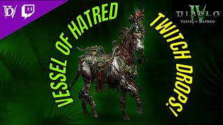 Vessel Of Hatred Twitch Drops For Twitch  Diablo IV [upl. by Trotter]