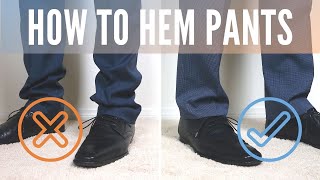 How To Hem Pants blind catch stitch  Paige Handmade [upl. by Marcellus]