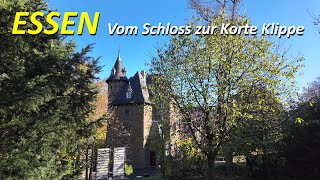 Stadt Essen walking 4K  Vom Schloss Schellenberg zur Korte Klippe Herbst 2024 [upl. by Enattirb524]