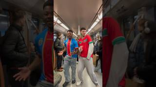 COUP DE MARTEAU dans le MÉTRO PRANK 🇨🇩🇲🇦🤣 viralshort can2024 pourtoi [upl. by Clim]