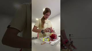 daniela cocinando los mejores macarrones [upl. by Anolla]