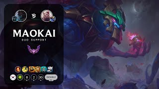 Maokai Support vs Rakan  KR Master Patch 142 [upl. by Nanfa]