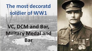 Stretcher bearer hero Britains most decorated soldier in WW1 [upl. by Lemmor546]