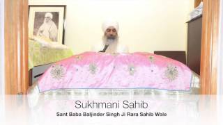 Sukhmani Sahib  Sant Baba Baljinder Singh Ji Rara Sahib Wale [upl. by Airrat759]