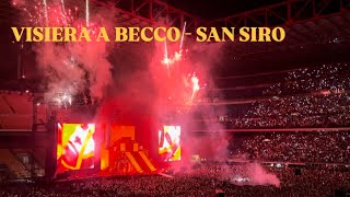 VISIERA A BECCO  LIVE SAN SIRO  CONCERTO SFERA EBBASTA [upl. by Jonny395]