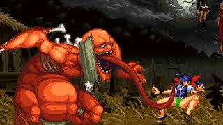 【Mugen】Kusaregedo Team VS Hotaru Team——High Level Gameplay [upl. by Amikehs399]