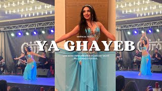 “Ya Ghayeb” live band performance ADRIANNA at Cairo by Night Bellydance Festival [upl. by Wiese]