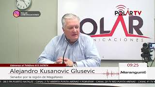 BuenosDiasRegion Alejandro Kusanovic Glusevic Senador de Magallanes [upl. by Ellenrahs]