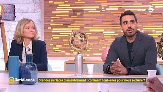 Grandes surfaces dameublement  comment fontelles pour nous séduire   La Quotidienne [upl. by Onairam]