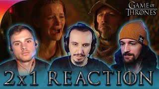 Game Of Thrones 2x1 Reaction quotThe North Remembersquot [upl. by Napra]