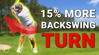 The KEY To A BIGGER Turn In The Backswing [upl. by Nessa746]