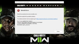 Easy ways to Fix DirectX  How to Fix Call of Duty Modern warfare 2 DirectX Error  100 Working [upl. by Tonkin]