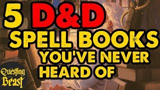 The 5 Best DnD Spell Books Youve Never Heard Of [upl. by Ymmas]