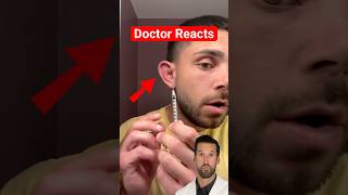 ER Doctor REACTS to Draining Cauliflower Ear [upl. by Nosak]