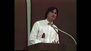 Steve Jobs talk at the 1983 International Design Conference in Aspen [upl. by Maida472]