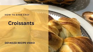 Easy Bread Croissant recipe How to Make Easy soft Croissant recipe [upl. by Meador]