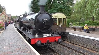 Severn Valley Railway  Autumn Steam Gala 2018  Arley Station [upl. by Allanson]