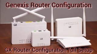 how to Configuration Genexis Router  Genexis wifi Router  GX Router Configuration Step by Step [upl. by Ennagroeg]