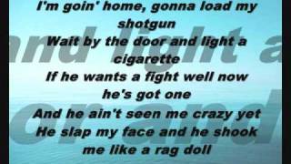 Miranda Lambert Gunpowder And Lead With lyrics [upl. by Brunn]