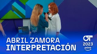 VIOLETA y DENNA en CLASE DE INTERPRETACIÓN con ABRIL ZAMORA  OT 2023 [upl. by Bank]